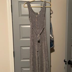 Striped Comfy Jumpsuit